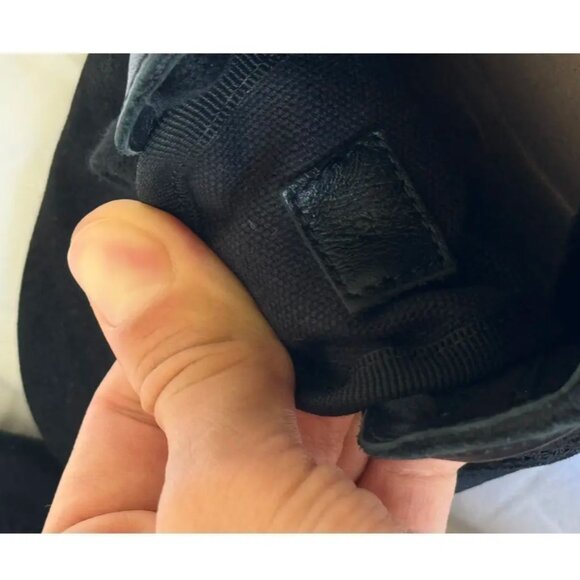 The Row - Bonnie Low Top Lace Up Sneakers - Black - Picture 12 of 12